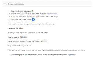 Illustration for article titled Get your Google Maps/Pac-Man on!